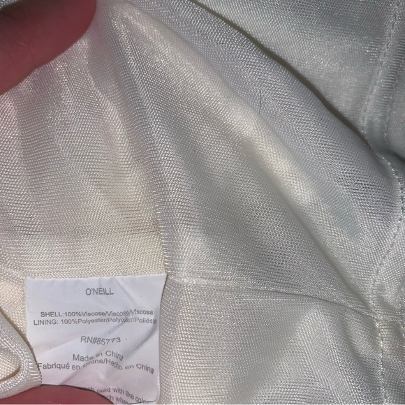 O’NEILL Kansas Summer Sun Maxi Dress Side Leg Slit - Picture 15 of 16